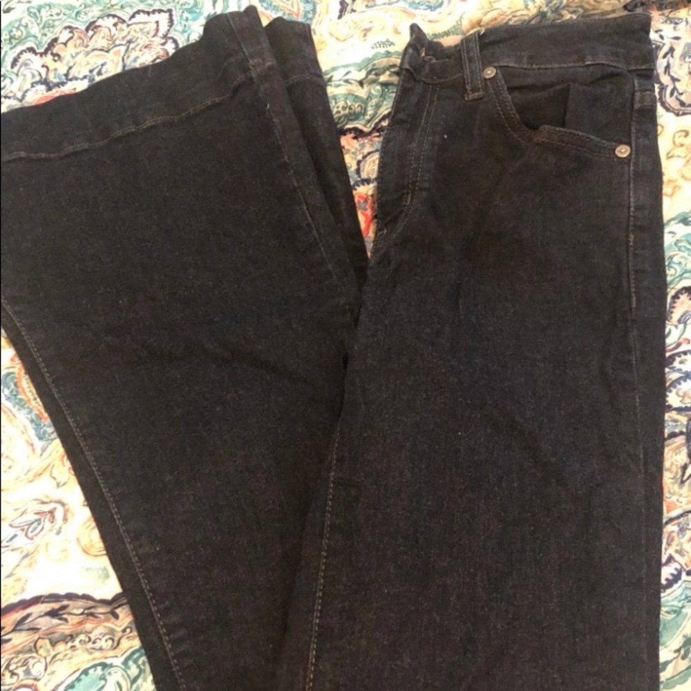 Dark denim